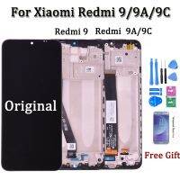 หน้าจอ6.53นิ้วสำหรับ Xiaomi Redmi 9A แสดงผล9C ประกอบชิ้นส่วน LCD สำหรับ Redmi 9อะไหล่โทรศัพท์