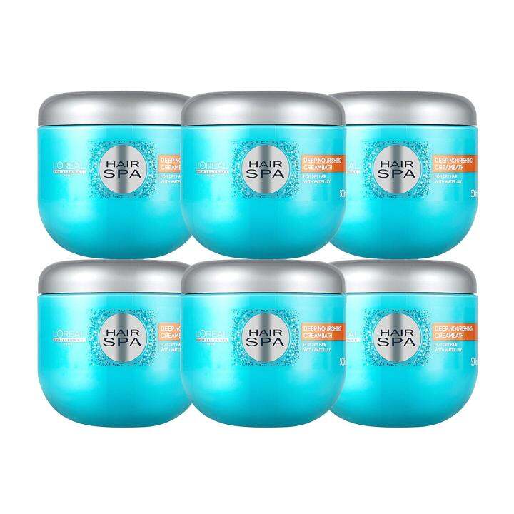 Pack Of 6 Loreal Professionnel Hair Spa Deep Nourishing Creambath 500ml L46491 6pcs Lazada 8575