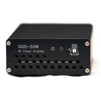 OGS-50W HF Power Amplifier 50W Black Metal for USDX FT-817 ICOM IC-703 IC-705 Elecraft KX3 QRP FT-818 G90 G90S G1M X5105 Ham AMP