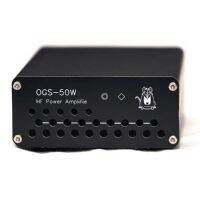 OGS-50W HF Power Amplifier 50W Black Metal Power Amplifier for USDX FT-817 ICOM IC-703 IC-705 Elecraft KX3 QRP FT-818 G90 G90S G1M X5105 Ham AMP