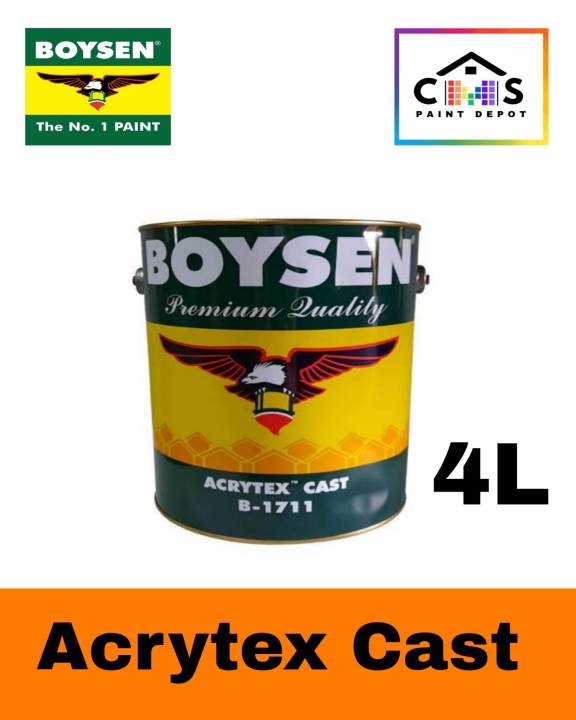 Boysen Acrytex Cast | Lazada PH