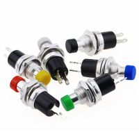 23 New 10Pcs/ PBS-110 Mini Momentary Push Button Switch For Model Railway Hobby 7Mm Pack On-Off 1NO 1NC