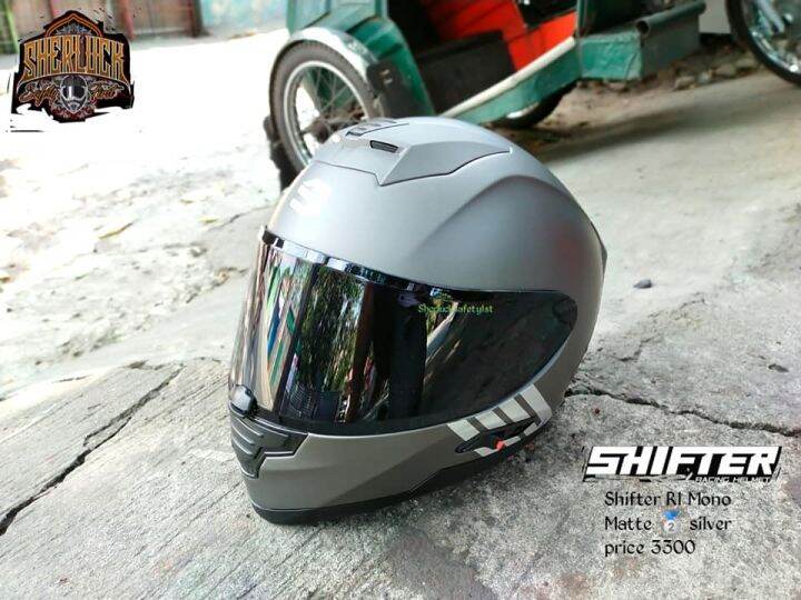 SHIFTER R1 full face dual visor helmet mono Lazada PH