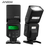 Andoer AD-560 II สากลแฟลช S peedlite บนกล้องแฟลช gn50 วัตต์/ปรับ LED เติมแสงสำหรับ Canon Nikon Olympus Pentax กล้อง DSLR