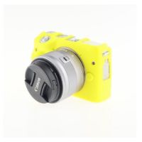 เคสกล้อง CILICONE CASE CANON M3 YELLOW