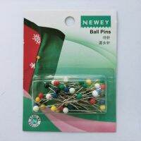 Newey 0.65MM x 32MM Assorted Ball Pins / เข็มหัวบอลขนาด 0.65 x 32 มิลลิเมตร คละสี แบรนด์ Newey (แบรนด์ในเครือ Prym Germany) (N61079)