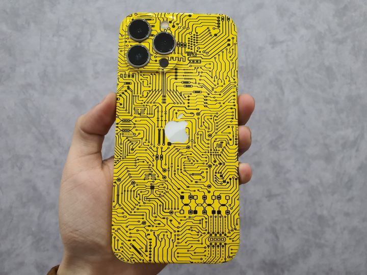 Dán Skin Vân Nổi Electric Yellow Cho Iphone 8/8Plus/X/Xr/Xs/Xsmax/11/11 Pro  Max Và Tất Cả Các Dòng Máy Khác - Hàng Loại 1 | Lazada.Vn