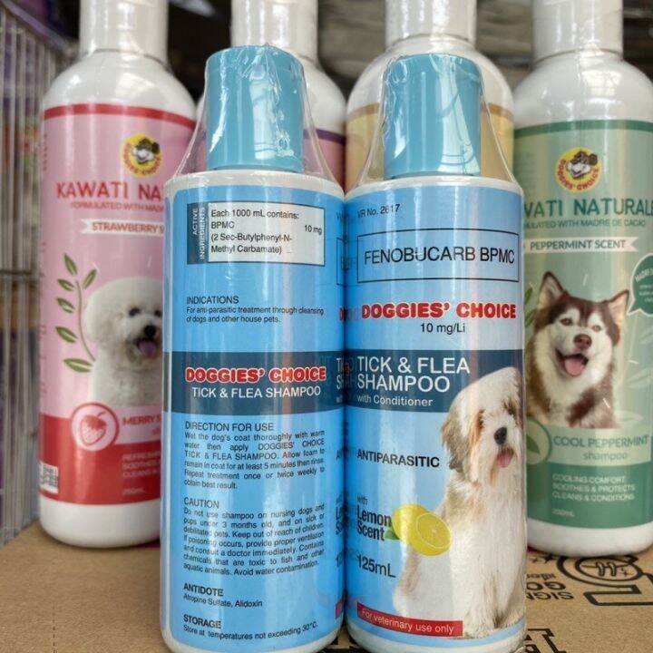 Doggie’s Choice Tick and Flea Shampoo w/ Conditioner Lemon scent