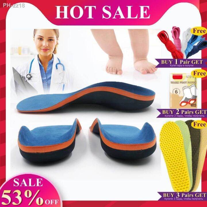 EXPfoot Orthotic Insoles for Kids Flat Feet Arch Support Children Insole Child Orthopedic