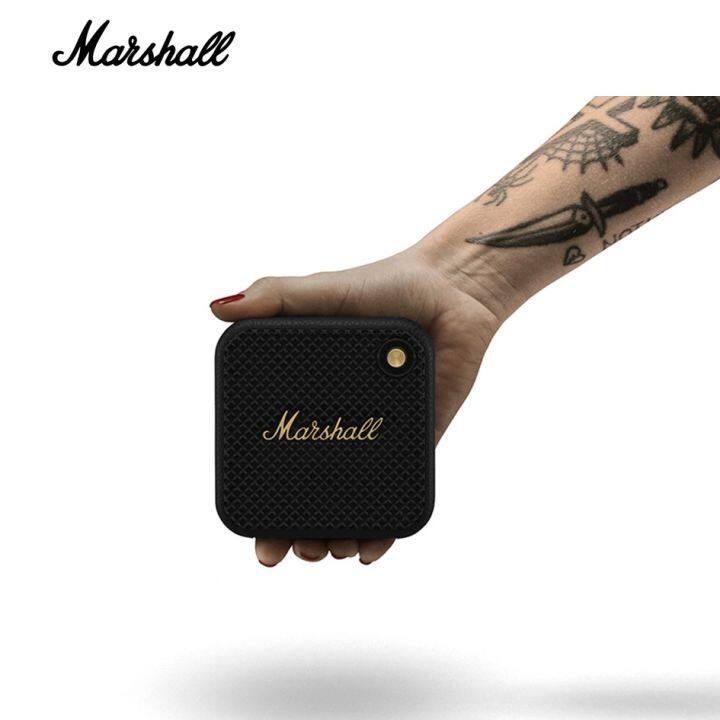 ลำโพง-marshall-willen-ใหม่-ล่าสุด-2022-พร้อมส่งmarshall-willen-10w-สวยคลาสสิกเล็ก-กระทัดรัด-พกพาง่ายฟังต่อเนื่องได้นานถึง-15-ชม-สินค้า-แท้-ขายก่อนใคร