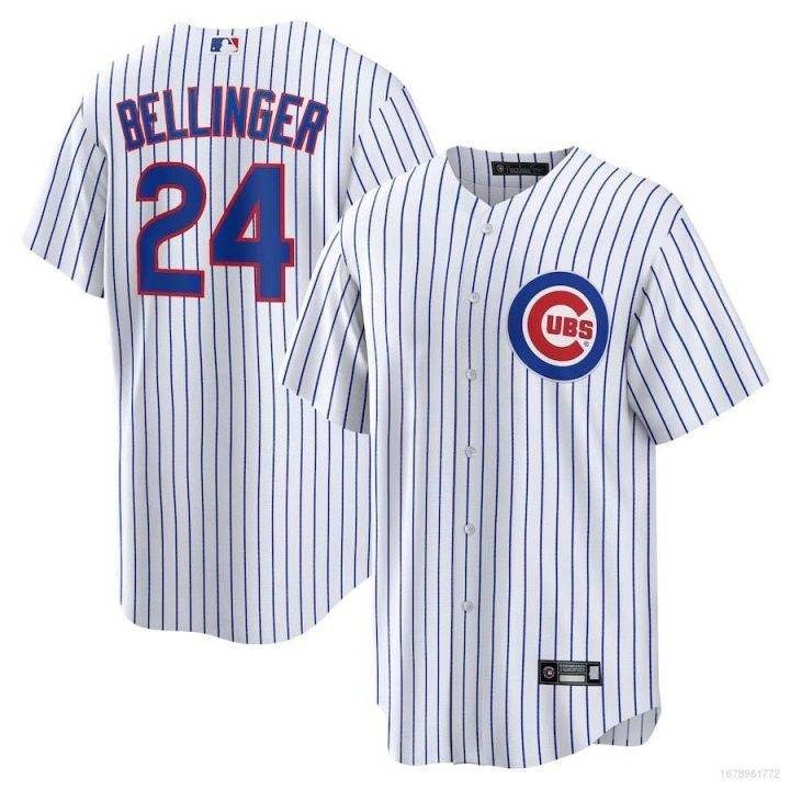 Genuine Merchandise MLB Chicago Club Jersey Men039s Size L Gray Blue  Button Up  eBay