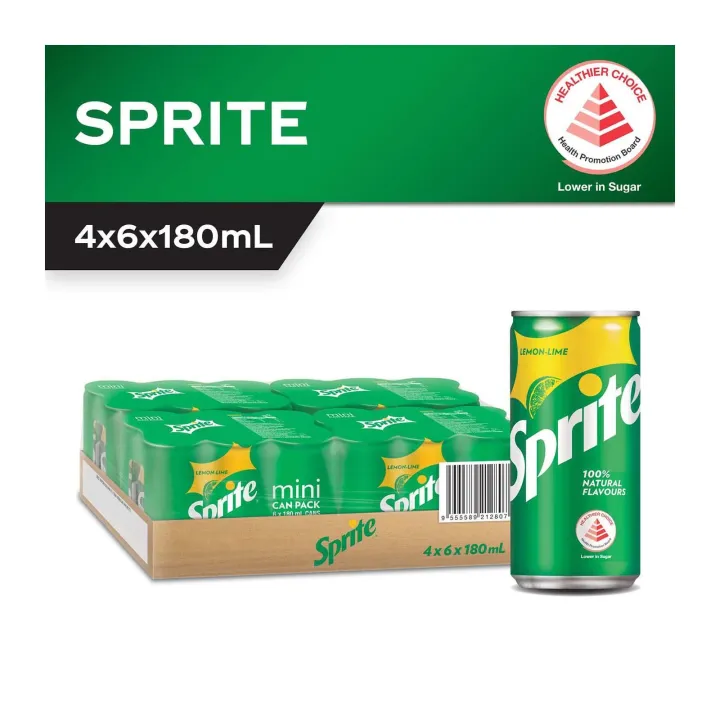 Sprite Mini Cans (24 x 180ml) - Case