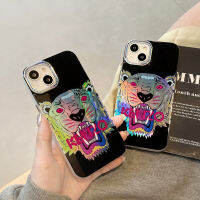 เคสโทรศัพท์หัวการ์ตูนทิกเกอร์สำหรับ Iphone 14MAX/12 Apple 11กันตกเคส IMD นุ่ม