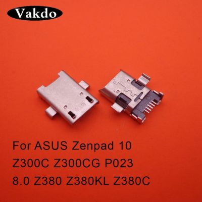 【✲High Quality✲】 anlei3 5ชิ้นสำหรับ Asus Zenpad 10 Z300c Z300cg Cl P023 8.0 Z380 Z380 Z380c ฟองแพด7 Me372cg K013ไมโคร Usb พอร์ตขั้วข้อต่อซ็อกเก็ตสำหรับชาร์จ