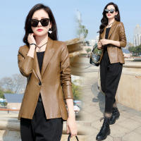 Spot Gifts Haining Genuine Leather Clothing Female 2022 Spring And Autumn Dress Korean Version Of Slim Sheepskin