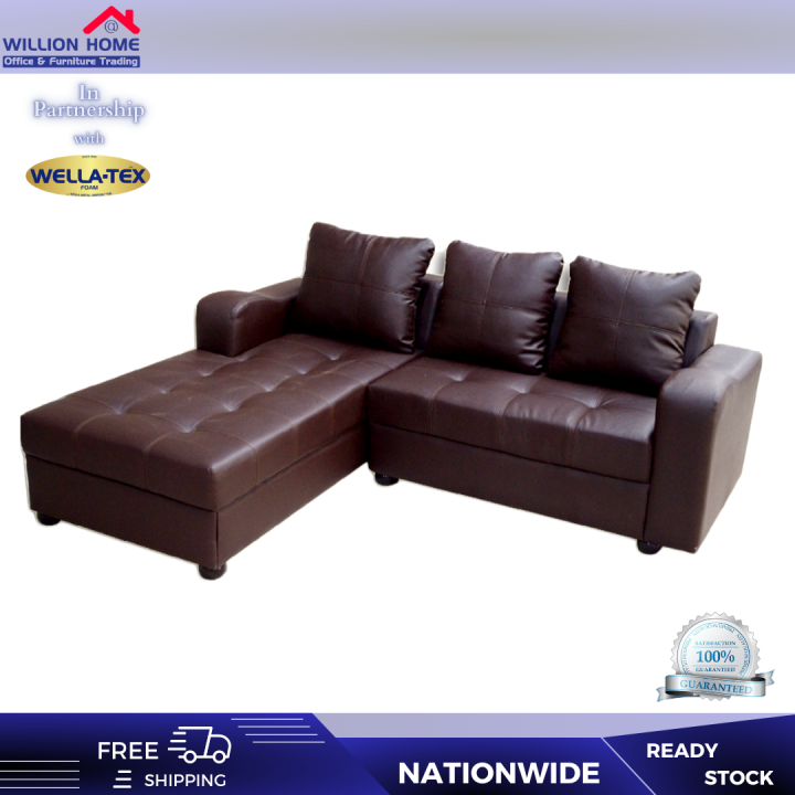 WILLION HOME AND OFFICE FURNITURE TRADING BEATRICE LSHAPE SOFA WITH