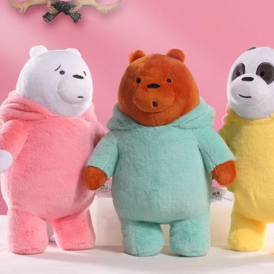 We Bears Bare Cartoon Animal Plush Doll Dressed Rabbit Toy Decoration Home Gift