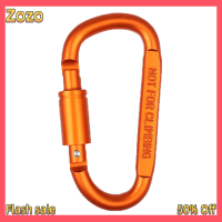 Zozo ✨Ready Stock✨ อลูมิเนียมอัลลอยด์ carabiner D-shaped Quick-Hanging BUCKLE D-shaped carabiner multi