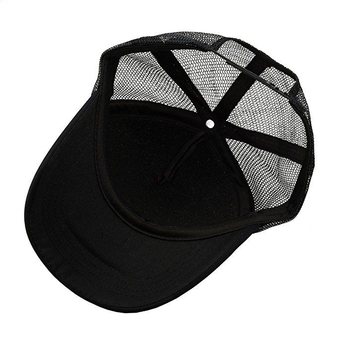 summer-classic-cap-หมวกตาข่ายปรับได้-สินค้าพร้อมส่ง-สีดำ-หมวกดำ