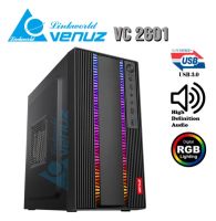 CASE (เคสเกมมิ่ง) VENUZ ATX Computer Case VC2601/VC2602/VC 3232/VC1701/VC 3225 ไฟ RGB ประกัน 1ปี