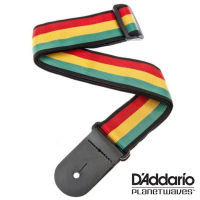 DAddario® Planet Waves Woven Strap สายสะพายกีตาร์ ลายกราฟิค กว้าง 2 นิ้ว วัสดไนลอน ปรับยาวได้ 89-150 ซม. ** Made in Canada **