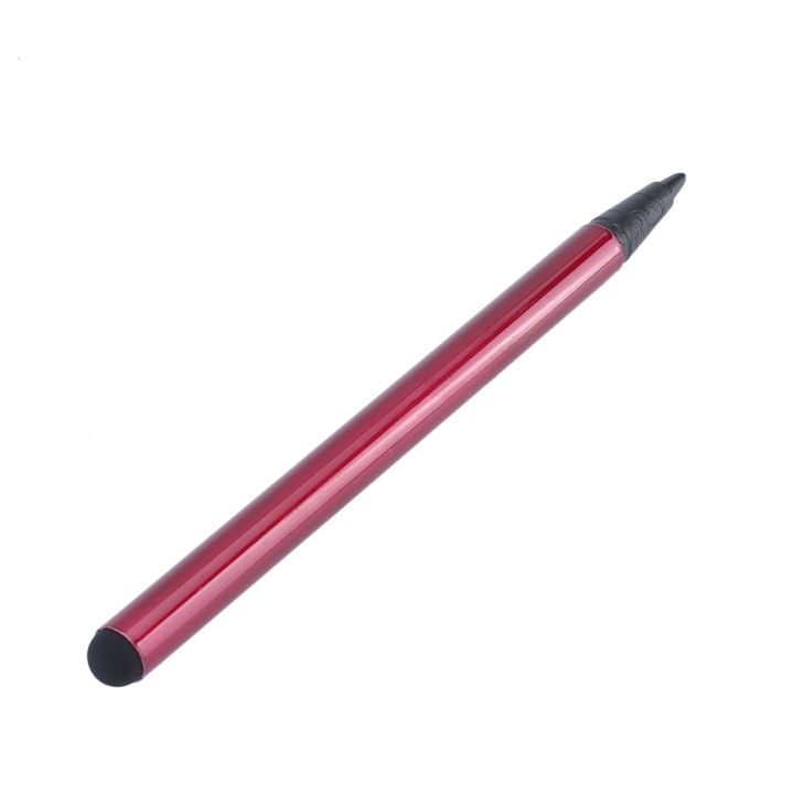 ราคาถูก-ปากกาหน้าจอสัมผัสแบบใช้คู่ที่เรียบง่ายโทรศัพท์มือถือปากกาหน้าจอสัมผัสปากกาโลหะสัมผัส