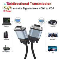 Vga Cable Hdmi-compatible To Vga Male To Male Connection Line For Computer Notebook Monitor Tv Video Line