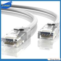 LONGB กลม สายแพทช์ UTP ความเร็วสูง ป้องกันสองเท่า สายเครือข่าย RJ45 สายอีเธอร์เน็ต CAT5e