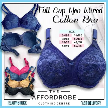 FallSweet Lace Bra Push Up Bra C / D Cup Plus Size Women Underwear Underwire  Brassiere White Black Pink Blue 34 38 42 46 50