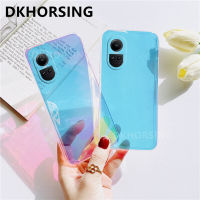 DKHORSING เคสโทรศัพท์สุดหรูสำหรับ OPPO Reno 10 / Reno 10 Pro / Reno 10 Pro + เคส Oppo Reno 10 5G เคสนิ่มสีม่วงไล่ระดับสีสดใส10Pro OPPO Reno บวก5G 2023ซิลิโคนกันกระแทกเคสโทรศัพท์มือถือ