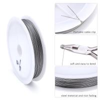 304 Stainless Steel Bead String Wire DIY Jewelry Wire for Necklace celet Beading Craft Work Jewelry Making Supplies 6 Sizes