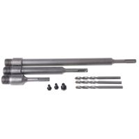 HH-DDPJ1 Set 110/200/320mm Carbide Tipped Metal Durable Round Rod Sds Plus Shank Cutter Concrete Cement Stone