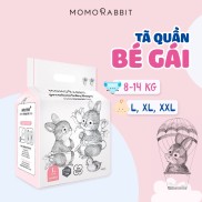 Bỉm quần Bé gái Momo Rabbit Premium Baby Mới L26