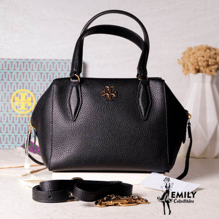 Tas Branded Wanita Tory Burch Kira Pebbled Satchel ORIGINAL 100