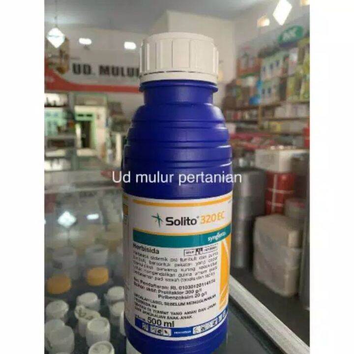 Obat Rumput PRA Dan PURNA Tumbuh SOLITO 500 Ml Dr SYNGENTA | Lazada ...