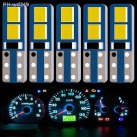 5Pcs New T5 W3W W1.2W 70 73 74 Super Bright LED Bulbs Auto Dashboard Gauge Lamp Car Warning Indicator Instrument Cluster Lights