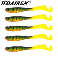 hot！【DT】 3pcs/Lot Tail Silicone Soft Bait 12cm 6.5g Jigs Wobblers Lures Artificial Rubber Baits Bass Swimbait Fishing Tackle