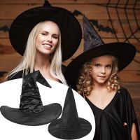 1pc Folds Hat Witch Headgear Men Masquerade Costume Props