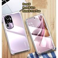 Reno 10(พร้อมส่งในไทย)เคสTPUใสกันกระแทกแบบคลุมกล้องReno10 5G/Reno 10Pro 5G/Reno10Pro Plus 5Gตรงรุ่น