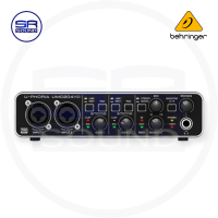 BEHRINGER U-PHORIA UMC204HD ออดิโออินเตอร์เฟส 2 x 2 USB (สินค้าของแท้ 100% ประกันบูเช่ไทย)