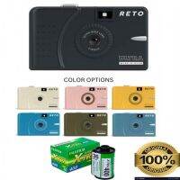 RETO กล้องฟิล์ม35มม. แบบนำกลับมาใช้ใหม่-35กล้องฟิล์มมิลลิเมตรและฟิล์ม Fujifilm X-Tra 400หนึ่งแผ่น