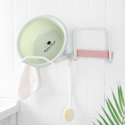 [COD] bathroom washbasin hanger shelf no trace nail-free suction cup