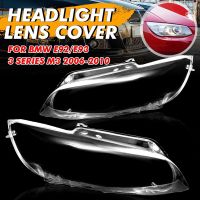 1Pair Headlight Head Light Lamp Lens Cover for E92 E93 Coupe M3 328I 335I 2006-2010