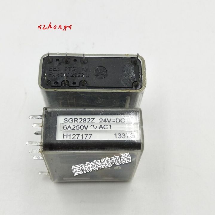 New Product SGR282Z 24VDC 6A 250VAC Enr.136885 Relay