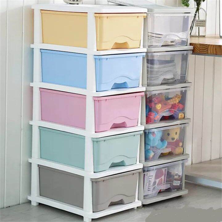 Tier Drawer Cabinet Multipurpose Colourful Storage Drawer Lazada