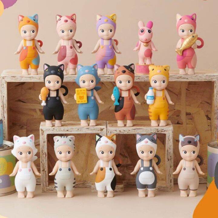 Sonny Angel Blind Box Meow Meow Daily Series Anime Fiugre Model Dolls 