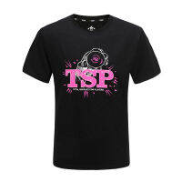 TSP 83505 Table Tennis Jerseys T-shirts for Men Women Ping Pong Cloth Sportswear Training T-Shirts