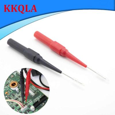 QKKQLA Test Lead Probe Stainless Steel Needle Jack For 4mm Banana Plug diy electric Multimeter Tool Accessories car repair