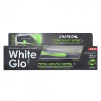 ยาสีฟันขัดฟันขาว White Glo Charcoal Total Mouth Detox Toothpaste 150 กรัม