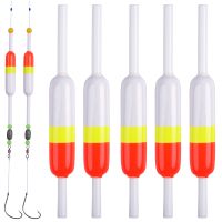 ♚▲№ 10Pcs Fishing Bobbers Fishing Floats And Bobbers Wood Floats For Walleyes Bass Trout Pike Fishing Tackle Accessories